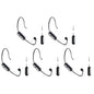 1-5PCS 2.4G 2 in 1 Head-mounted Wireless Lavalier Microphone Set Transmitter with Receiver for Amplifier Voice Speaker Teaching