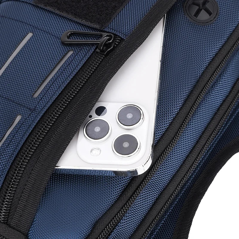 Tactical Chest Rig Bag Men Waterproof Crossbody Harness Vest Molle Pouch Outdoor Hiking Cycling Running EDC Gear Storage Pack