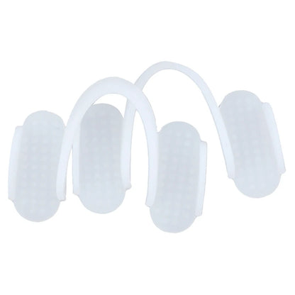 2pcs Anti-grinding Braces Bruxism Mouth Guard Splint Dental Sleep Aid Braces Teeth Retainer Sleeping Snoring Mouth Guard