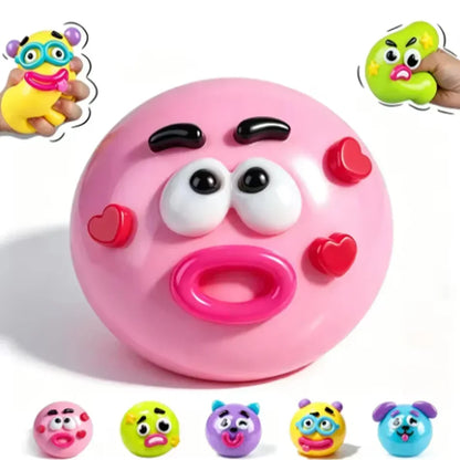//NEW Smushers Squishy Soft Moldable Cute Slow Rise Squeeze Toy Adult Fun gifts toy Curiosities Dog Face Swap Squishy Toy,