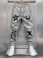 Men'S Trendy Printed Casual Fashion Pants Suitable For Outdoor Dates, Shopping, And Sports