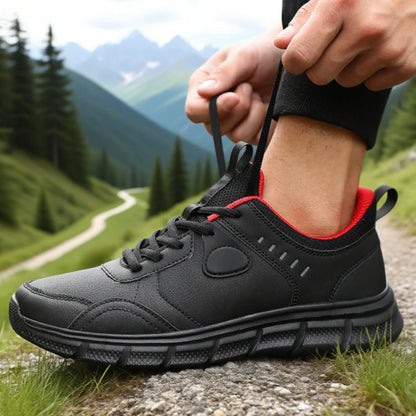 New Men's Sneakers Outdoor Waterproof Wear-resistant Camping Shoes Fashionable Design Men's Training Shoe 2025 Tenis Para Hombre