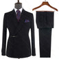 Elegant 2-Piece Men's Suit Slim Fit  Blazer And Pants Set for Wedding Groom Tuxedo Business Party