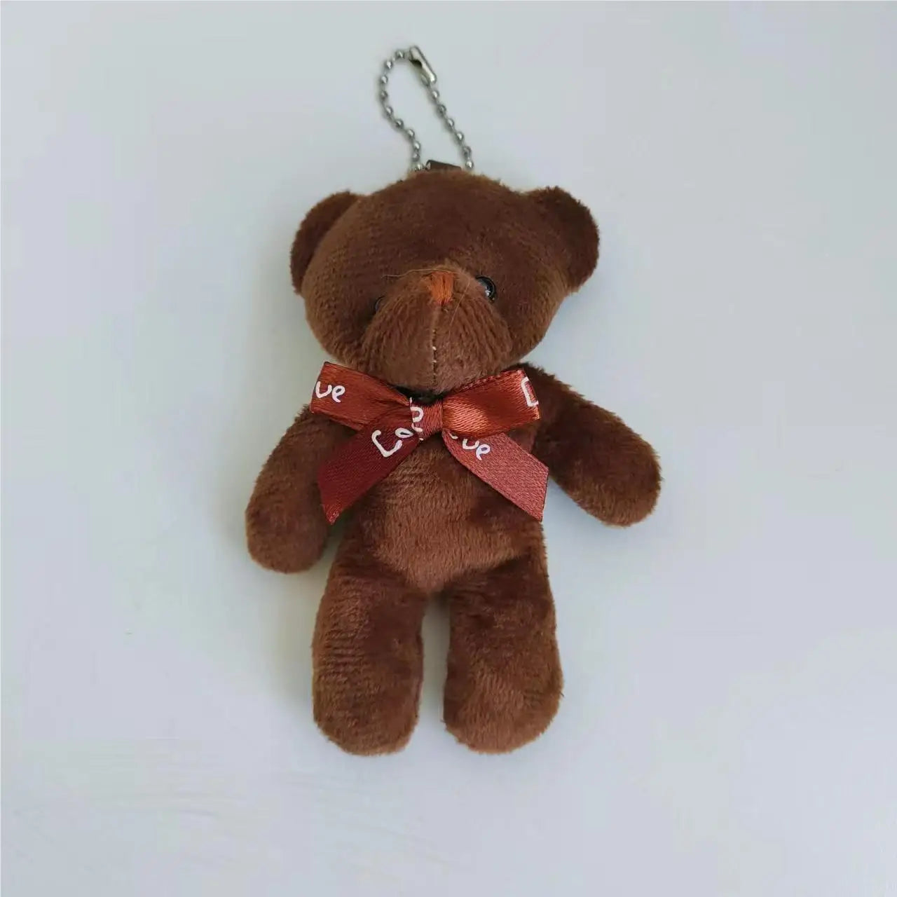 18-90Pcs Mini Teddy Bear Toy Plush Stuffed Bear Doll for Keychain Craft DIY Accessory Birthday Gifts Party Favors Supplies 4.7in