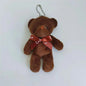 18-90Pcs Mini Teddy Bear Toy Plush Stuffed Bear Doll for Keychain Craft DIY Accessory Birthday Gifts Party Favors Supplies 4.7in