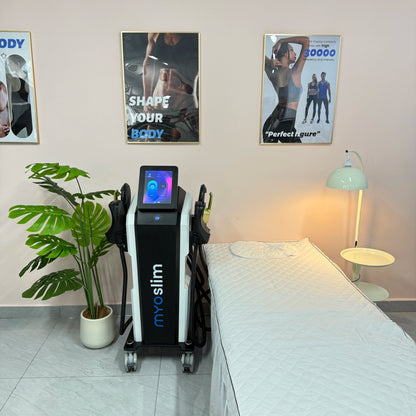 Emszero Neo Body Sculpt Machine 6500w 200hz Professional EMS Hiemt Shape rf Electrostimulation Devices 5 handles for Salon Spa