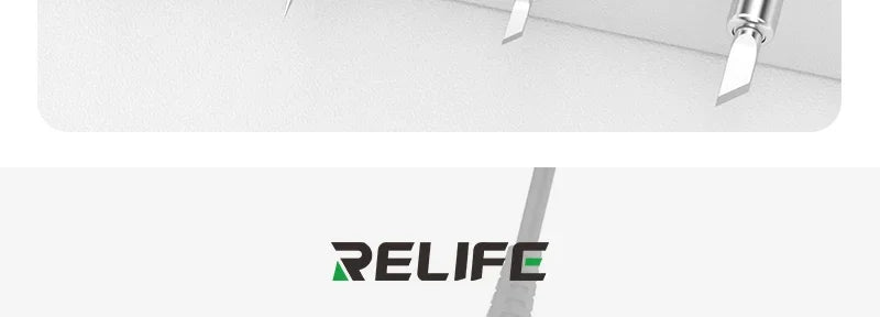 RELIFE 936 90W Intelligent Digital Display Portable Soldering Iron 120~550℃ Adjustable Supports 900M Series Soldering Iron Tips