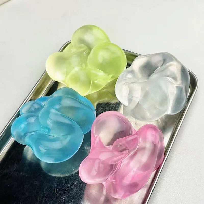 Moldable Squishy Coconut Oil Squeeze Toy Moldable Stress Ball Vaseline Fidget Squishes Fun Anti-stress Sensory Toy Adult Gift