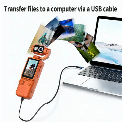 4K Hd Wifi Sports Wearable Camera Hold In Hand Travel Bicycle Driver Recorder Mini Sports Cam For Motorcycle and Vlogging