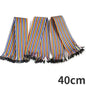 40-120PCS Jumper Wire DuPont Line DuPont Cable Connection male to male+female to female and male to female for Arduino DIY KIT