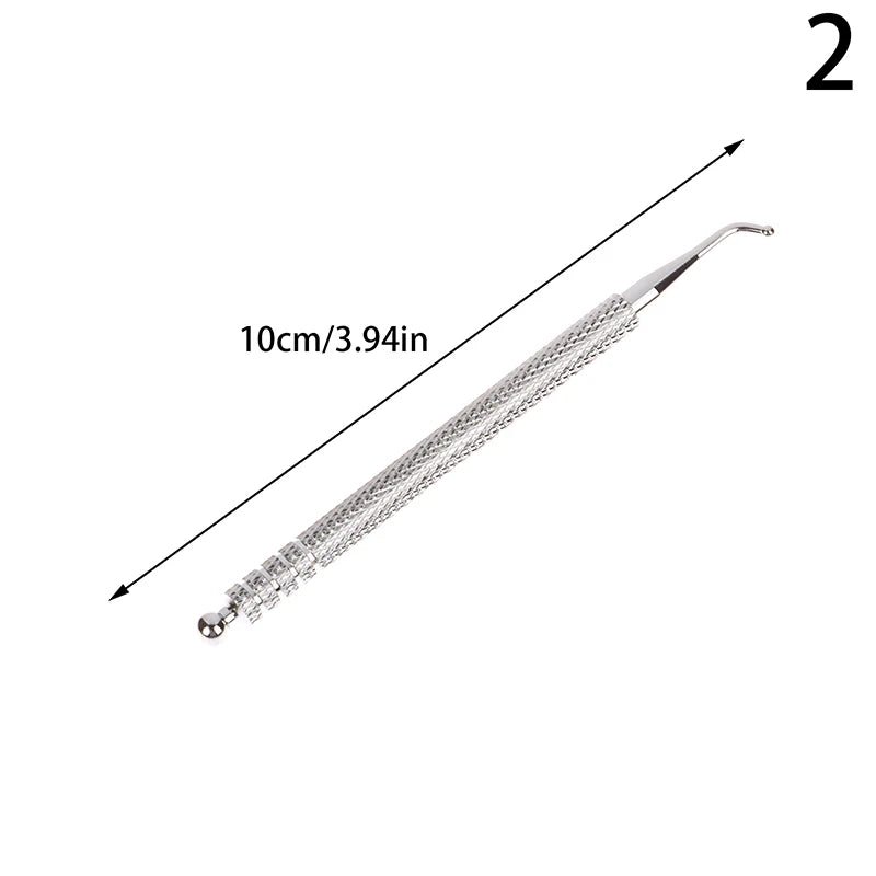 1Pcs Acupuncture Point Probe Stainless Steel Auricular Point Pen Beauty Ear Reflex Zone Massage Needle Detection Health Care