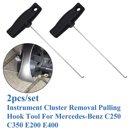 Pull-Out Hook For Mercedes For Benz Car Air Outlet Pulling Hook Removal Tool Extractors Air Conditioning Port Clean Hand Tools