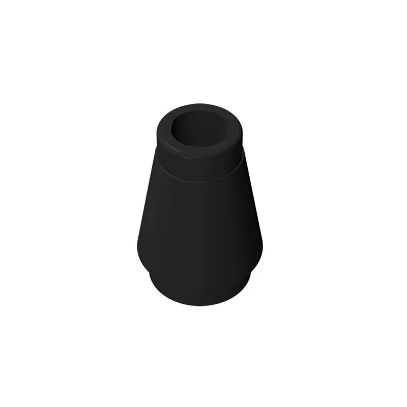 10PCS 59900 4589 1x1 Cone Block Moc Building Loose Parts Compatible with Brick DIY Children's Toy Assembly Gift