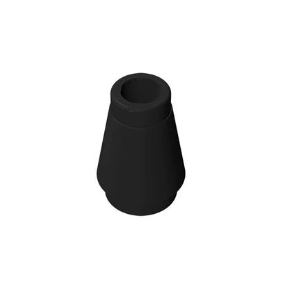 10PCS 59900 4589 1x1 Cone Block Moc Building Loose Parts Compatible with Brick DIY Children's Toy Assembly Gift