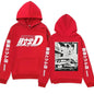 Anime Initial D AE86 Hoodie Hachiroku Shift Drift Cotton Hoody Takumi Fujiwara Tofu Shop Men Women Sweatshirts Winter Clothing