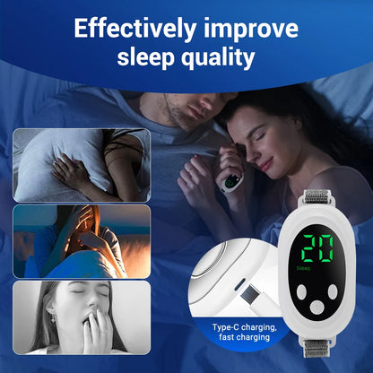 Micro Current Smart Sleep Instrument Handheld EMS Sleep Aid Relieves Anxiety and Insomnia Improves Sleep Type-C Charging