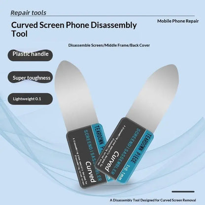 5 In 1 Professional Stainless Steel Curved Screen Pry Tools For Phone Tablet Laptop Repair Metal Spudger Disassembly KitHot