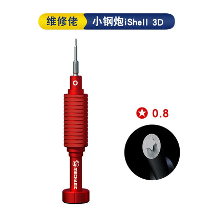 MECHANIC iShell 3D Screwdriver Red Magnetic Precision Non-Slip Screw Driver Set Phone Repair Disassemble Tool