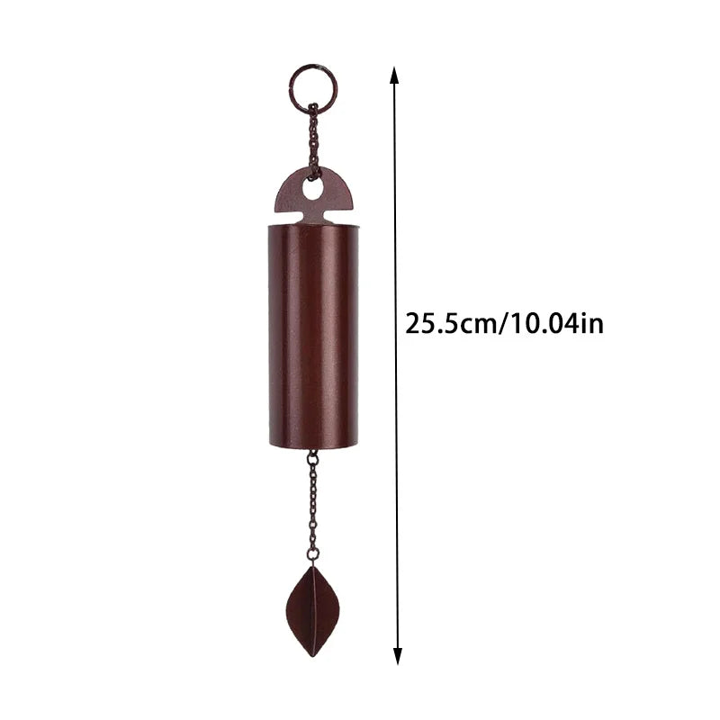 1pc Retro Metal Windbell Wind Chimes Deep Resonance Serenity Bell For Outdoor Home Garden Courtyard Decoration Home Decor
