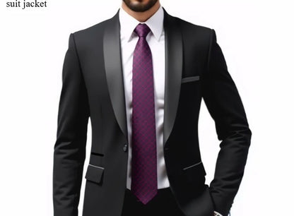 Groom Weddingpiece Suit for Men Middle-aged Blazer Formal Party Dress Tailor-made Outfit Men