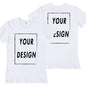 Bestseller Custom T-Shirt: Design Your Own Front & Back | Premium Unisex Tee for Couples, Teams & Events