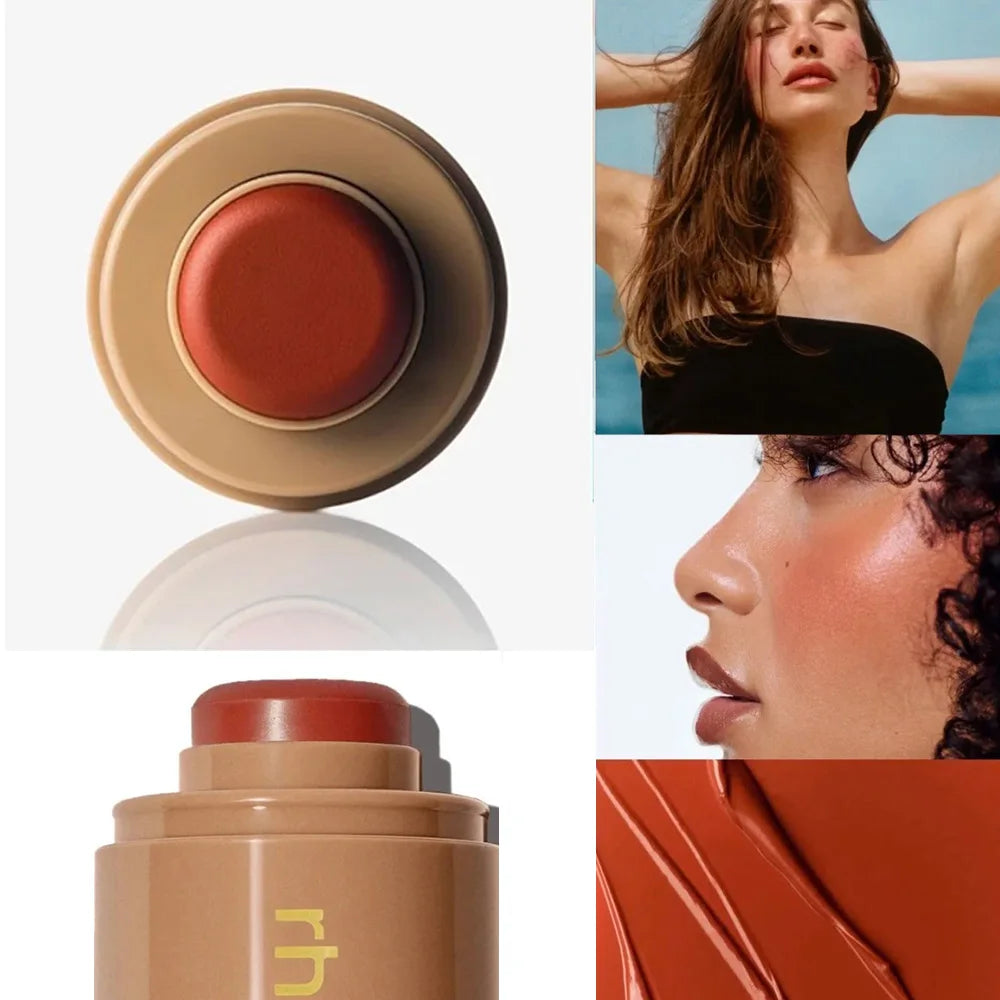 Rhode Powder Blusher 10 Colors available Waterproof and Easy to Use Powder Blusher Moisturizing Non-fading Cost-effective