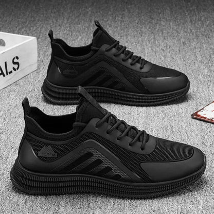 Breathable Mesh Summer Men Platform Sneakers Lightweight Casual Loafers Shoes for Running Tennis Hiking Outdoor Daily Wear