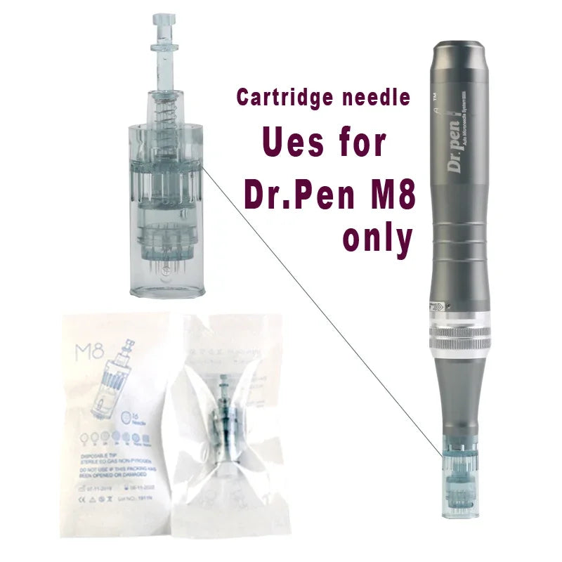 5/10/20/50/100pcs Dr.pen M8 Needle Cartridge Derma Pen Replacement ULTIMA-M8 Microneedling 11/ 16/24/ 36/ 42 Pin 5D Nano Needles