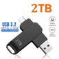Lenovo 16TB USB 3.2 Flash Drives High Speed Transfer Metal Pendrive Memory Card Pendrive Flash Disk Memoria Waterproof Stick