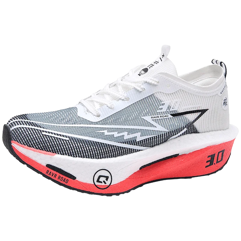 Couple Breathable Mesh Carbon Board Shoes, Student Sports Exam Shoes, Chunta Ultra Light Rebound Marathon Running Shoes