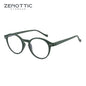 ZENOTTIC 2026 Retro Reading Glasses Anti Blue Light Blocking Readers Fashion Lightweight Eyeglasses Women Men Diopter 0 to 4.0