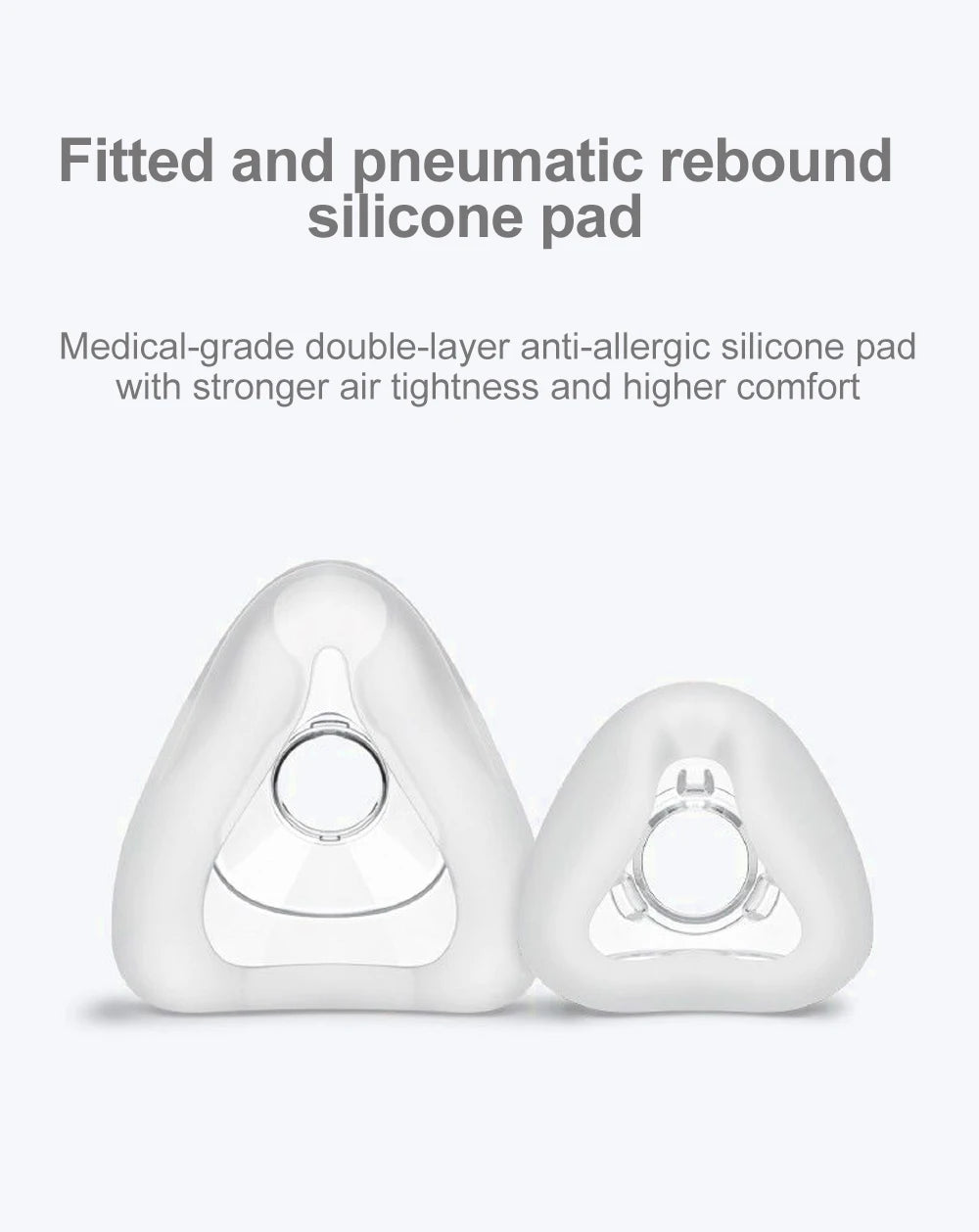 Yuwell YF-01 Cpap Masks Cpap Full Mask Sleep Apnea Mouth And Full Mask With Headgear For Cpap Bipap Machines For Sleep Apnea