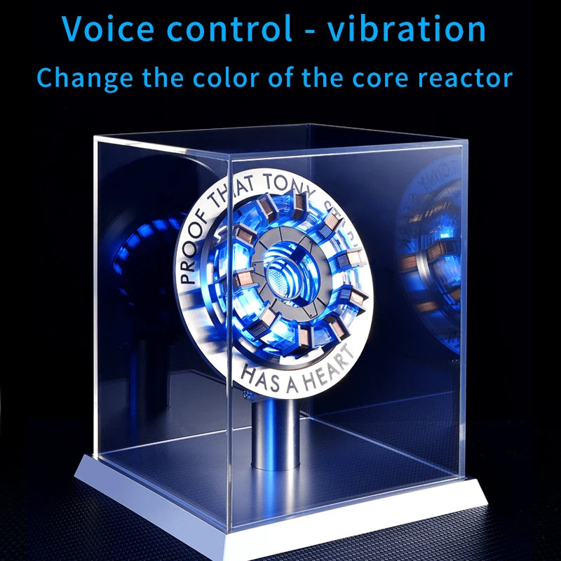 Alloy Reactor Chest Light 1/1 Ark Electromagnetic Core USD The First Avengers Iron Man Mk1 Iron Man Peripheral Model Gift