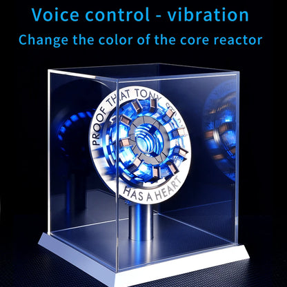 Alloy Reactor Chest Light 1/1 Ark Electromagnetic Core USD The First Avengers Iron Man Mk1 Iron Man Peripheral Model Gift