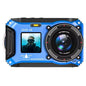 4K Underwater Camera 33FT Waterproof Camera for Snorkeling Dual-Screen Compact Dustproof Floatable Autofocus 64MP Digital Camera