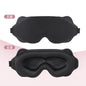 3D Sleeping Mask Block Out Light Sleep Mask For Eyes Soft Sleeping Aid Eye Mask for Travel Eyeshade Night Blindfold Eyepatch