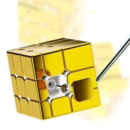 Shengshou Plating 3x3x3 Magnetic Magic Cube Professional Speed Puzzle Cubo Magico Educational Toy Games Birthday Christmas Gifts