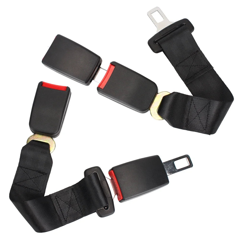 Car Seat Safety Belt Extender Clip Extension  Auto Fasteners Buckle for 20-22MM Tongue Adapter Automotive Accessories Universal