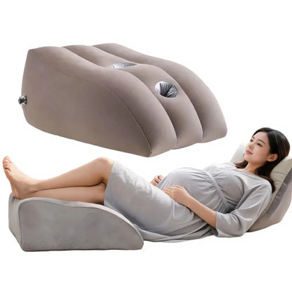 inflatable Wedge Pillow-leg Lift Elevation Pillow For Home Travel Marine Pattern Body Support Deep Sleep Foot Rest Bed Cushion
