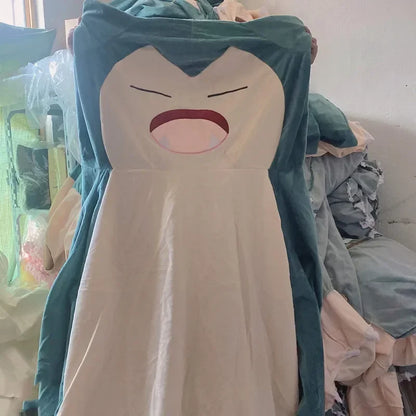 200cm Giant Snorlax Plush Pokemon Plush Toys Kawaii Soft Snorlax Leather Shell Plushie NO Filling Pillow Gifts for Boys Girls