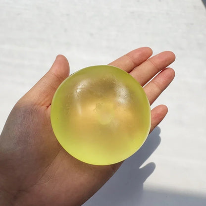 6cm Coconut Oil Stress Ball Shapeable Squeeze Ball Non-Bounce Fidget Toy ASMR Sensory Anti-Stress Festival Gift