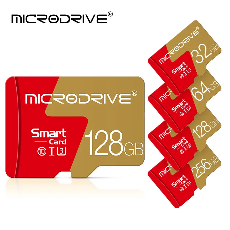 Micro TF/SD Card 1GB 2GB 4GB 8GB 16GB 32GB 64GB 128GB Class 10 Flash Memory Minisd Card 16 32 64 128gb for Smartphone Adapter