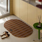 VIKAMA Light Luxury Minimalist Style Lineage Living Room Entrance Carpet Bathroom Entrance Anti-slip Floor Mat Home Decoration