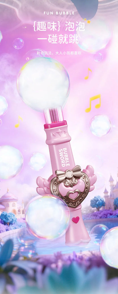 Elastic Bubble Fog Magic Wand Cute Animal Smoke Bubble Machine Summer Party Outdoor Toy Colorful Lighting Bubble Blowing Machine