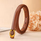C-shaped Smooth Buckle Simple Women's Soft Durable Belt Fashion Women's Clothing Accessories Paired With Business Casual Belt