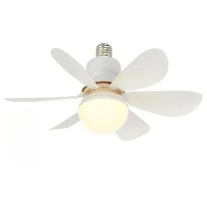 LED 30W Ceiling Fan Light E27 with Remote Control for Dimming Suitable for Living Room Study Household Use 85-265V
