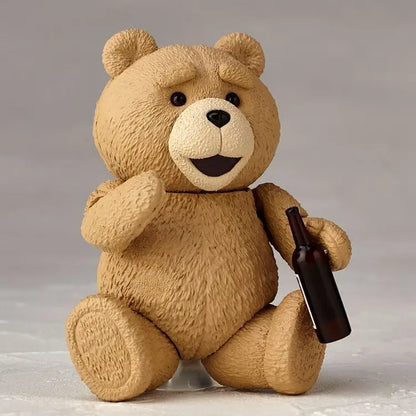 Ted2 Figure Bjd Ted Teddy Bear Action Figure AMAZING YAMAGUCHI Revoltech No.006 Teddy Brick Figure Gk Movie Model Doll Toy Gift