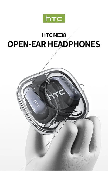 HTC Wireless Bluetooth Headset AI translation portable low latency USB-C clear sound comfortable fit anti-loss for music sports