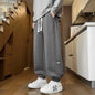 Men Summer Loose Joggers Casual Streetwear Sweatpants Elastic Cuff Trousers Trendy Versatile Sports Pants