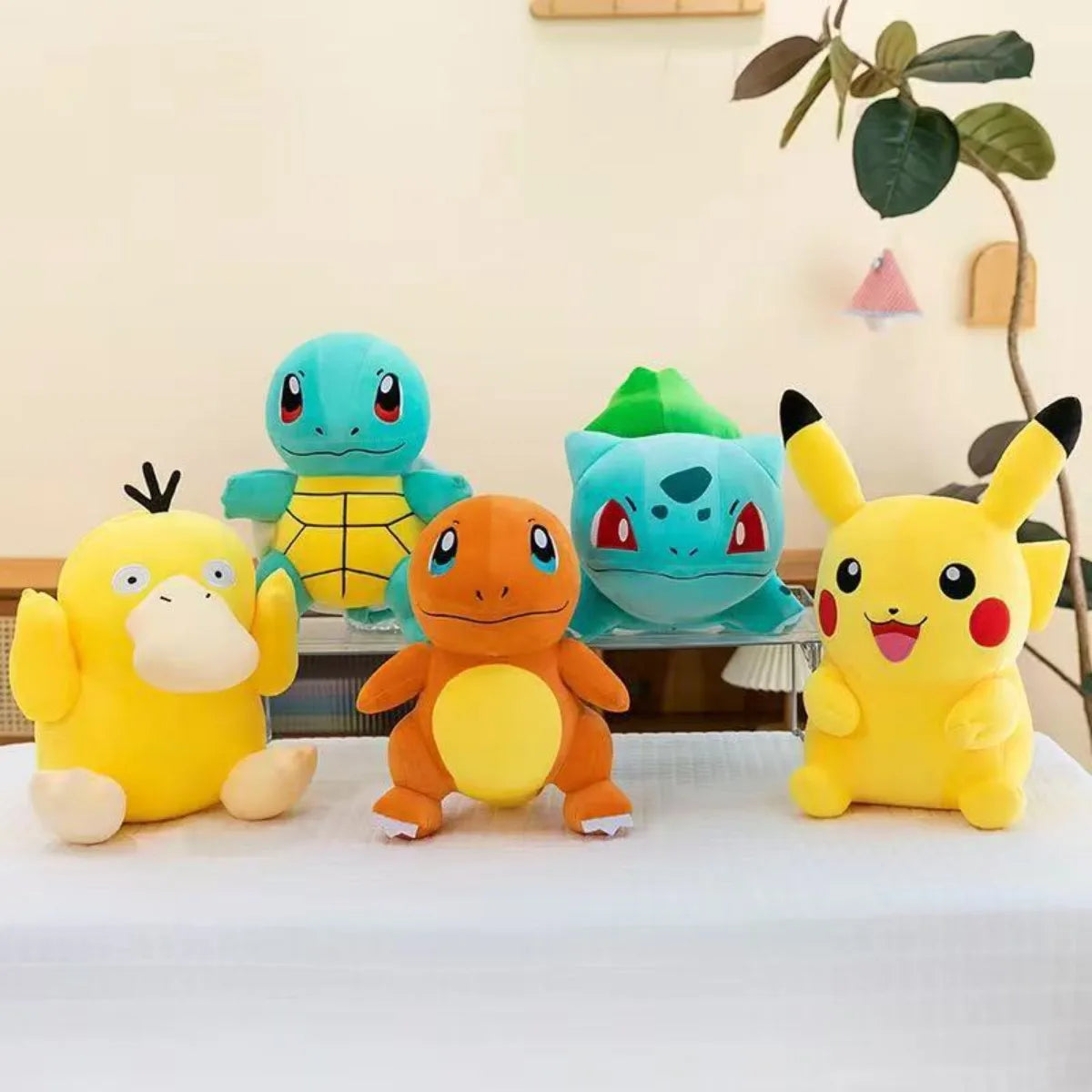 25cm Pokemon Bulbasaur Plush Stuffed Doll Toy Soft Anime Dolls Stuffed Animal Kawaii Throw Pillow Birthday Gift for Boys Girls